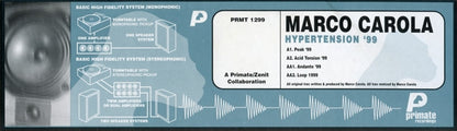 Marco Carola - Hypertension '99 E.P.