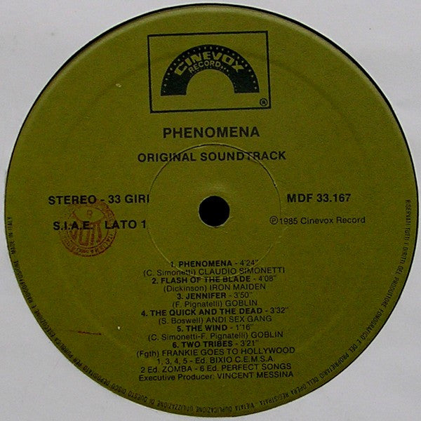 Various - Phenomena (Original Soundtrack)