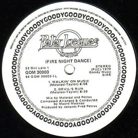 Peter Jacques Band - Fire Night Dance