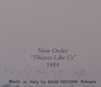 New Order - Thieves Like Us