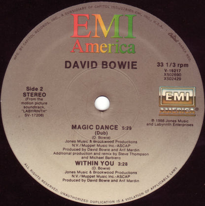 David Bowie - Magic Dance (A Dance Mix)