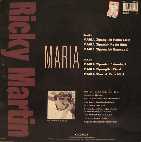 Ricky Martin - Maria (Remixes)