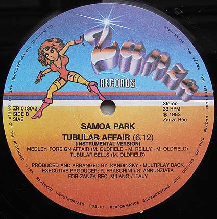 Samoa Park - Tubular Affair