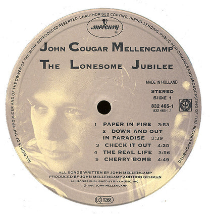 John Cougar Mellencamp - The Lonesome Jubilee