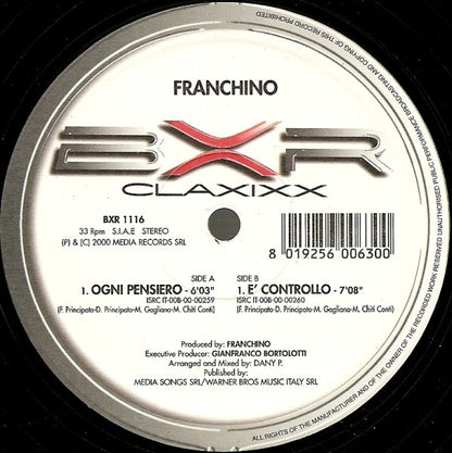 Franchino - Ogni Pensiero / E' Controllo