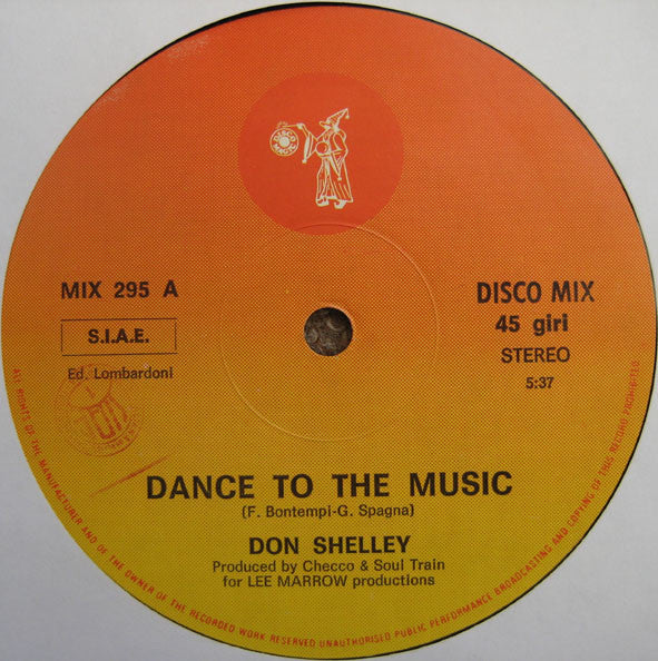 Don Shelley - Dance To The Music