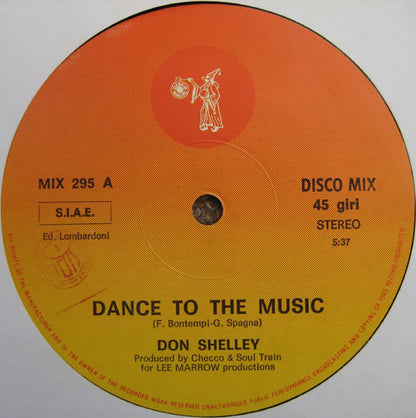 Don Shelley - Dance To The Music