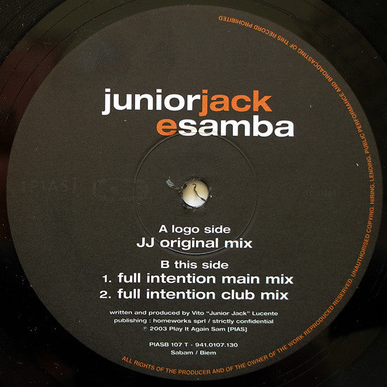 Junior Jack - E Samba
