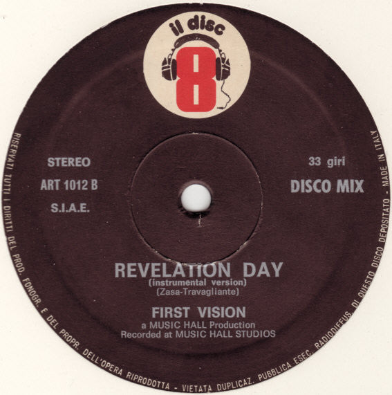 First Vision - Revelation Day