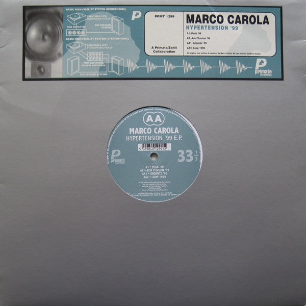 Marco Carola - Hypertension '99 E.P.