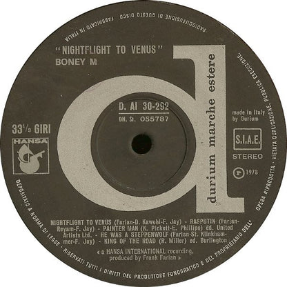 Boney M. - Nightflight To Venus