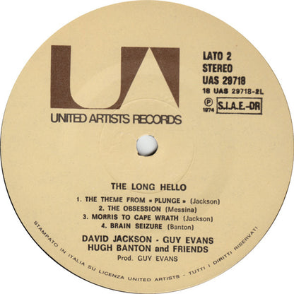David Jackson, Guy Evans, Hugh Banton & Friends ‎– The Long Hello