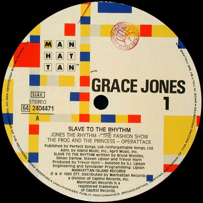 Grace Jones - Slave To The Rhythm