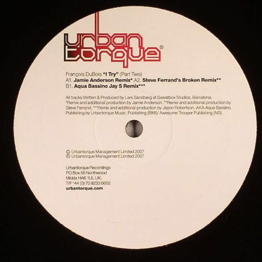Francois DuBois - I Try (Part Two)