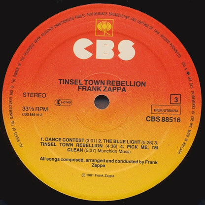 Frank Zappa - Tinsel Town Rebellion