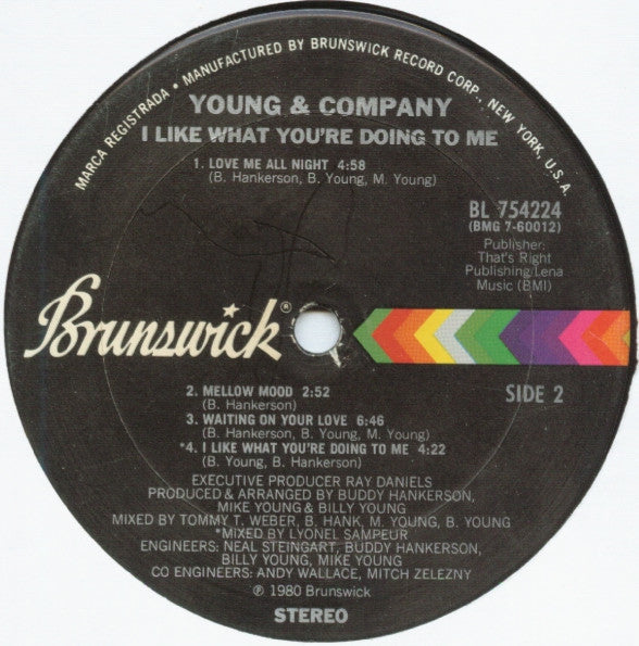 Young & Company - I Like What You're Doing To Me!