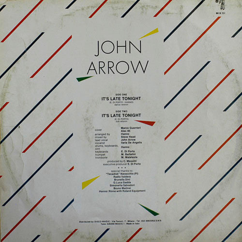 John Arrow - It's Late Tonight