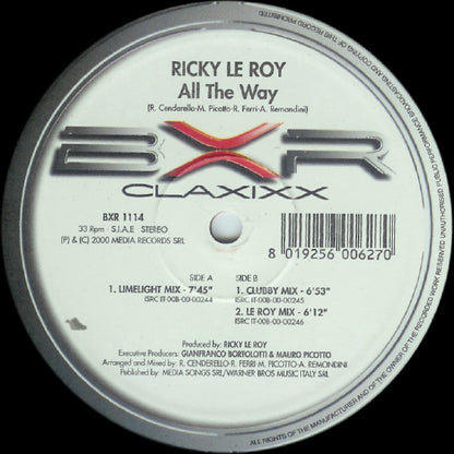 Ricky Le Roy - All The Way