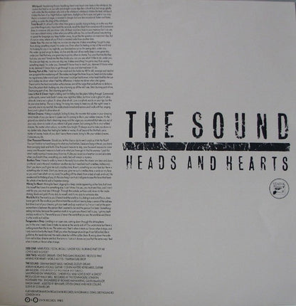 The Sound - Heads And Hearts