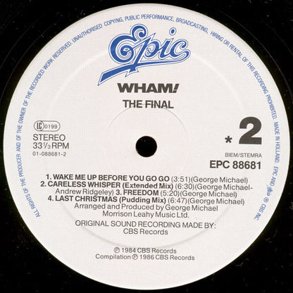 Wham! - The Final