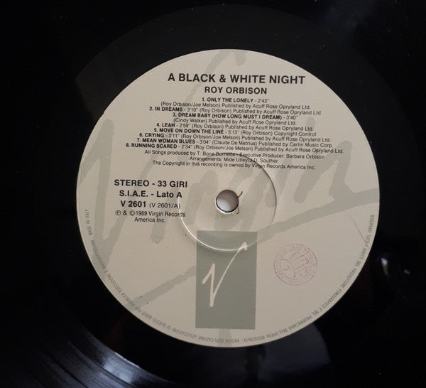 Roy Orbison And Friends - A Black & White Night Live