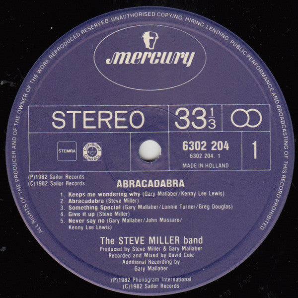 Steve Miller Band - Abracadabra