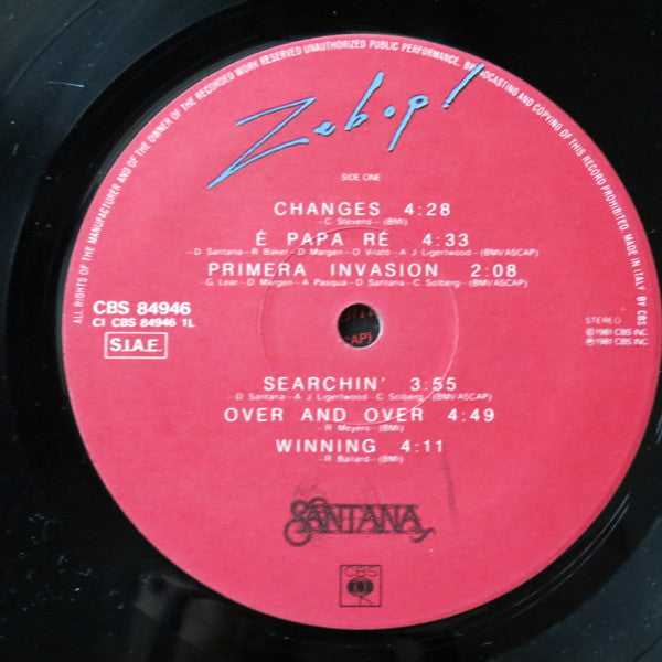 Santana - Zebop!