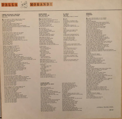 Lucio Dalla - In Europa