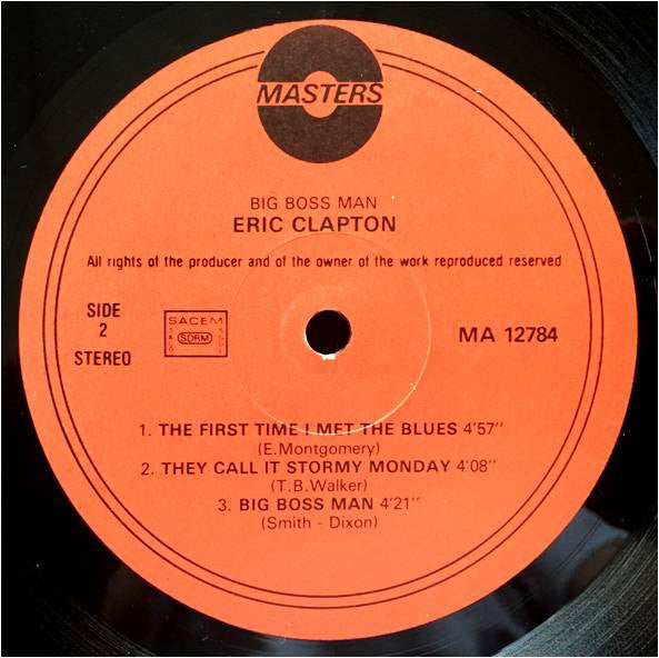 Eric Clapton - Big Boss Man