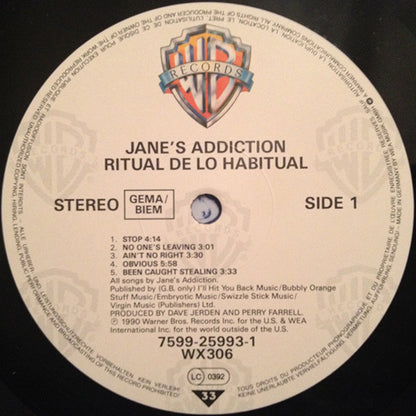 Jane's Addiction - Ritual De Lo Habitual