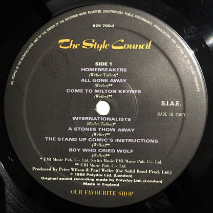 The Style Council - Our Favourite Shop