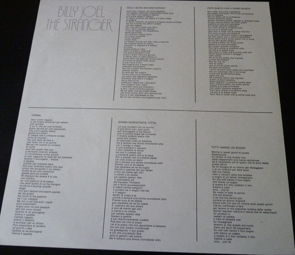Billy Joel - The Stranger