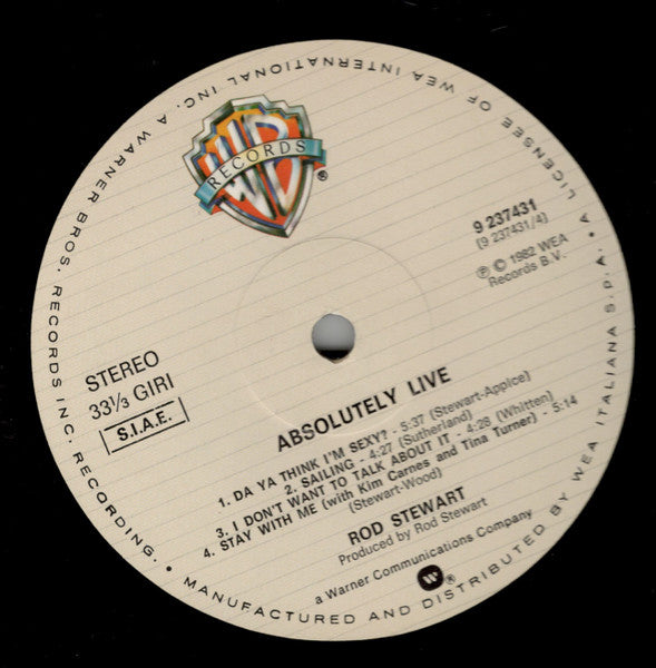 Rod Stewart - Absolutely Live