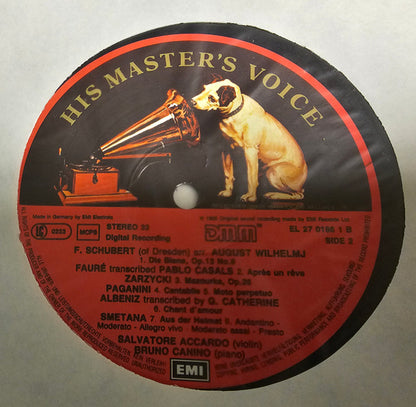 Salvatore Accardo, Bruno Canino ‎– Famous Encores Berühmte Zugaben