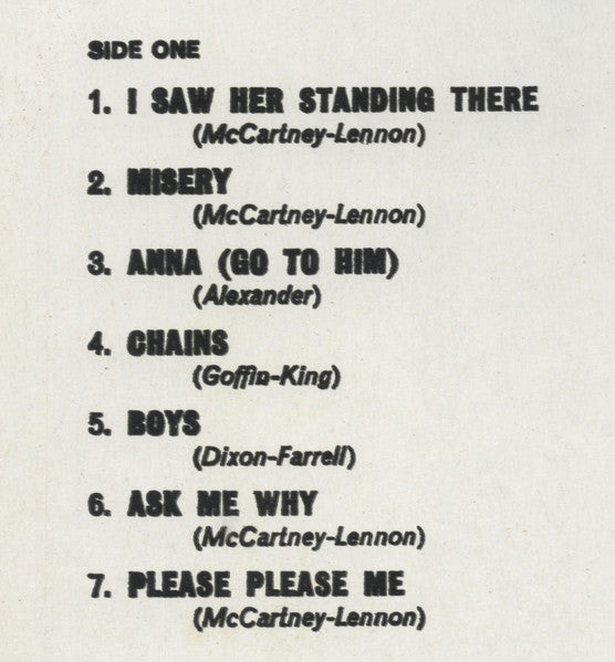 The Beatles - Please Please Me