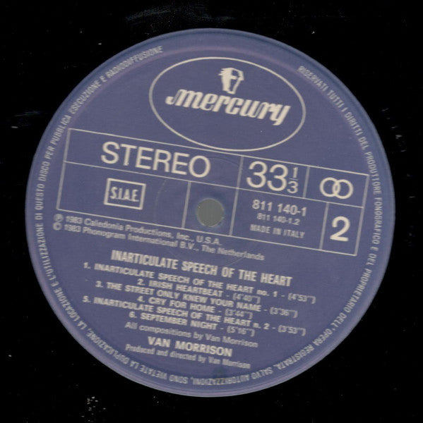 Van Morrison - Inarticulate Speech Of The Heart