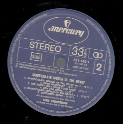Van Morrison - Inarticulate Speech Of The Heart