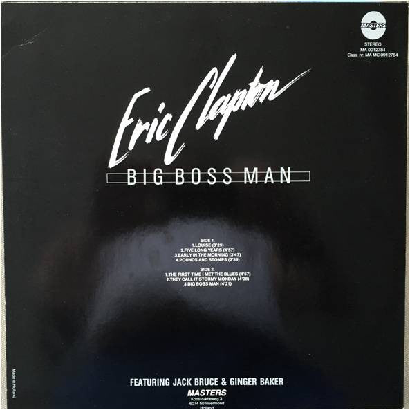 Eric Clapton - Big Boss Man