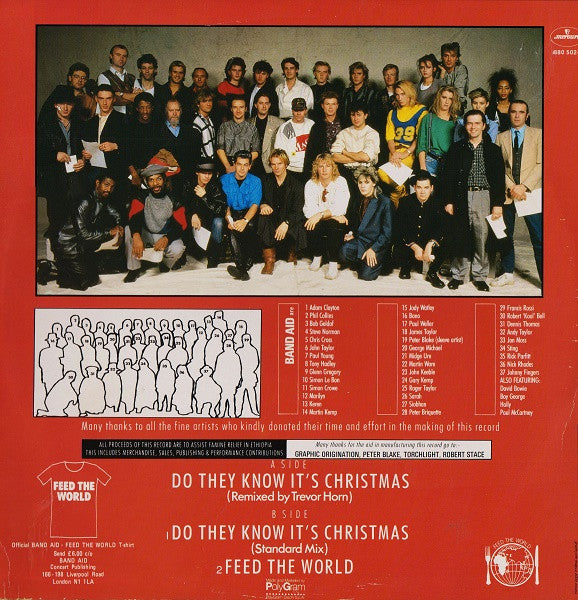 Band Aid - Do They Know It's Christmas?
