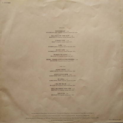 The Beatles - Love Songs