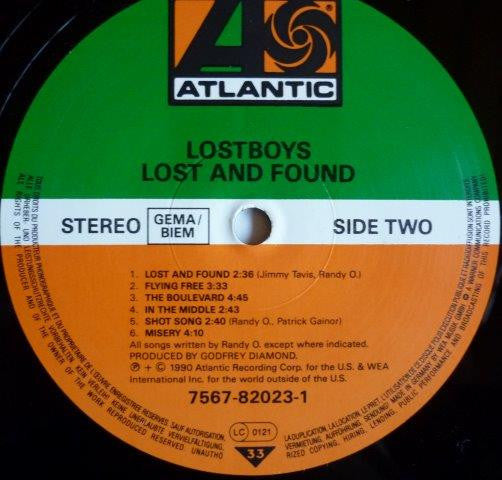 Lostboys - Lost And Found