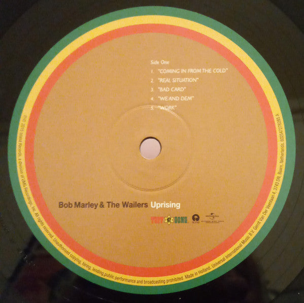 Bob Marley & The Wailers - Uprising