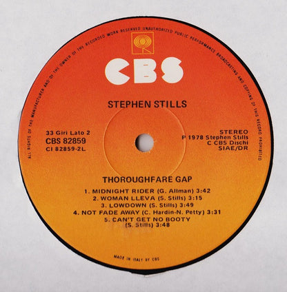 Stephen Stills - Thoroughfare Gap