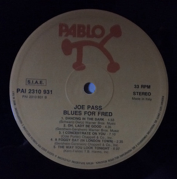 Joe Pass - Blues For Fred