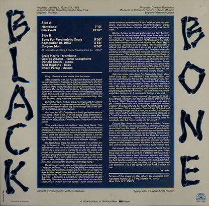 Craig Harris - Black Bone