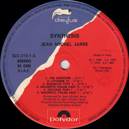 Jean-Michel Jarre - Synthesis