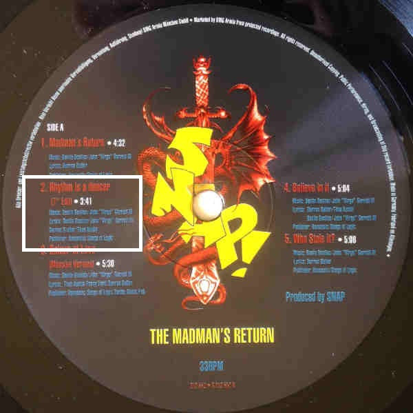 Snap! - The Madman's Return