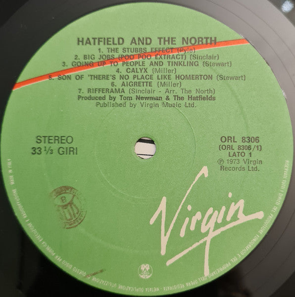 Hatfield And The North - Hatfield And The North