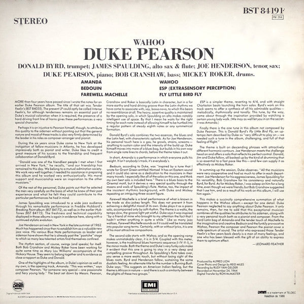 Duke Pearson - Wahoo
