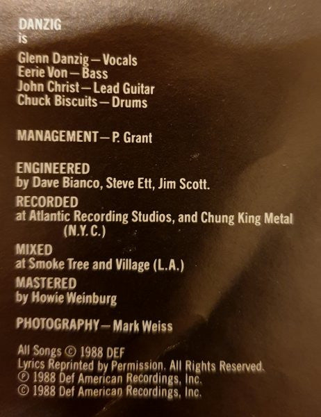 Danzig - Danzig